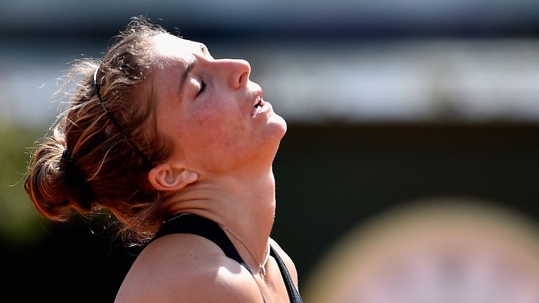 Former French Open runner-up Errani suffered a tough day at the Italian Open