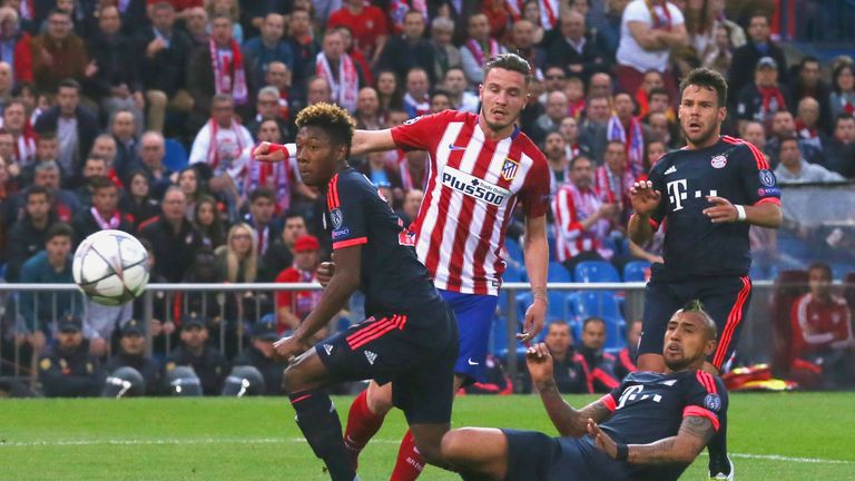 Saul Niguez v Bayern Munich