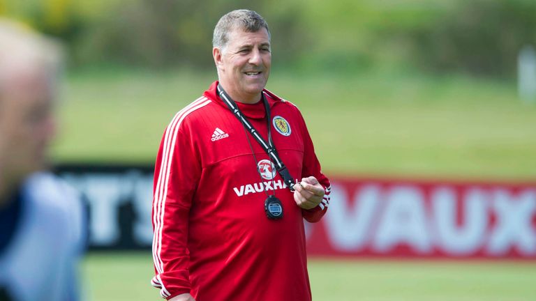 Scotland assistant coach Mark McGhee 