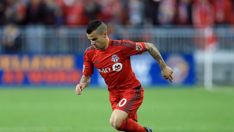 Sebastian Giovinco has eight goals and five assists in MLS in 2016 and is likely to start against Columbus on Saturday