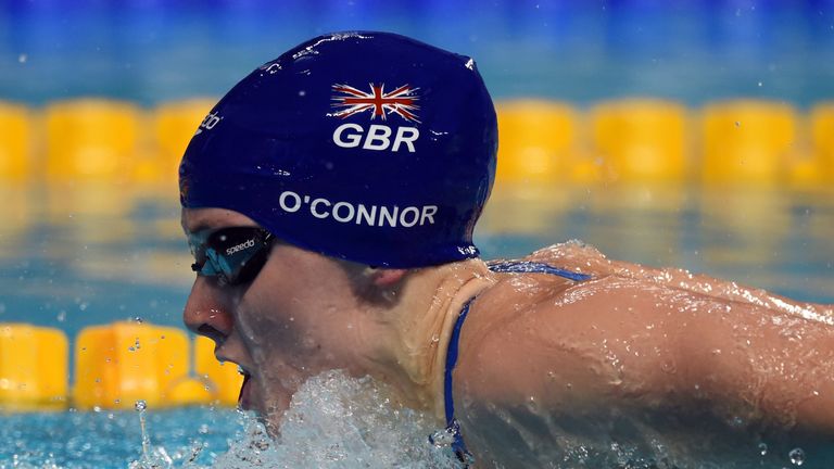 Siobhan-Marie O'Connor getting ready for her second Olympics