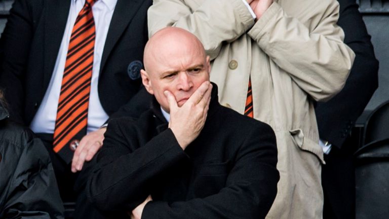 Dundee United chairman Stephen Thompson