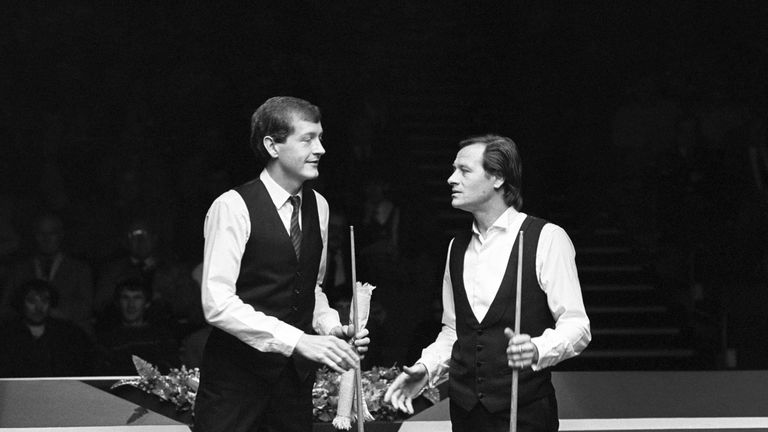 Davis' rivalry with Alex Higgins was a cornerstone of snooker's success in the early 1980s