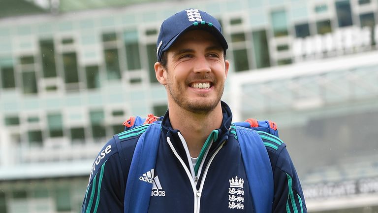 Steven Finn at Headingley prior to the first Test v Sri Lanka in May 2016