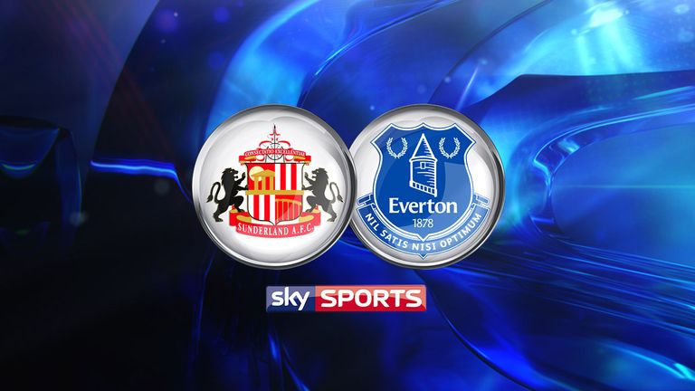 Watch Sunderland's crucial game against Everton live on Sky Sports 1 HD.