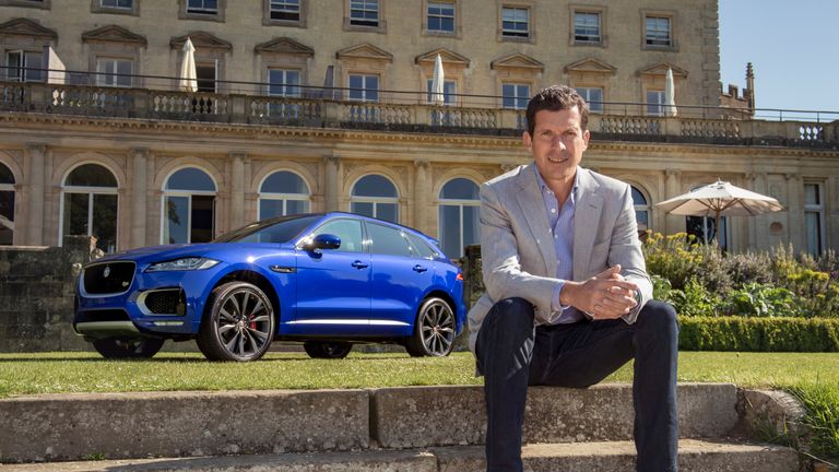 Tim Henman was speaking at the UK launch of the All-New Jaguar F-PACE, the Official Car of The Championships, Wimbledon. 