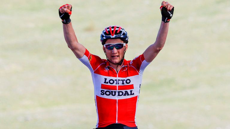 Tim Wellens wins stage six of the 2016 Giro d'Italia