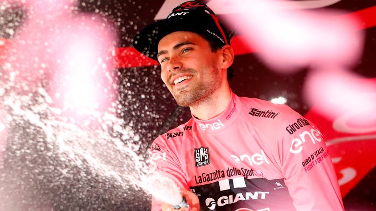 Tom Dumoulin, Giro d'Italia 2016, stage five