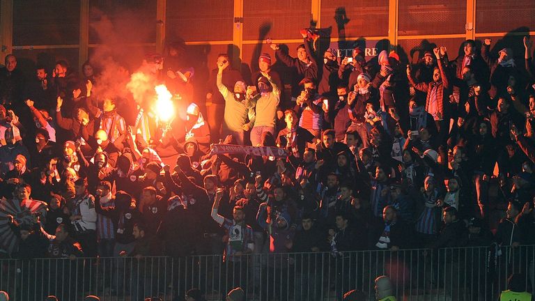 Trabzonspor's supporters 