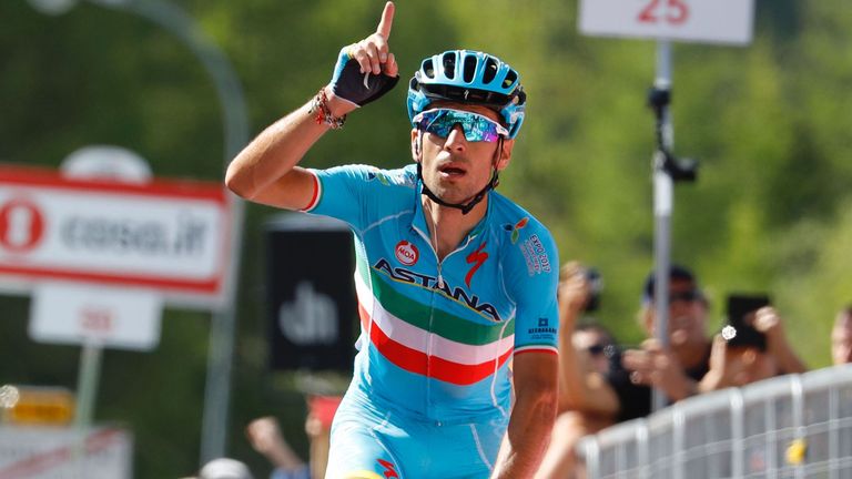 Vincenzo Nibali, Giro d'Italia 2016, stage 19