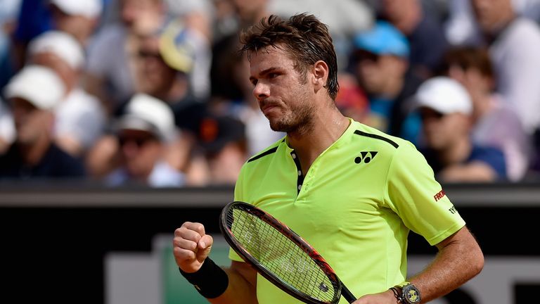 Stan Wawrinka edged out Marin Cilic in Nice