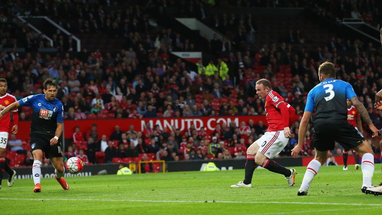 Wayne Rooney's 100 Premier League Old Trafford goals in numbers ...