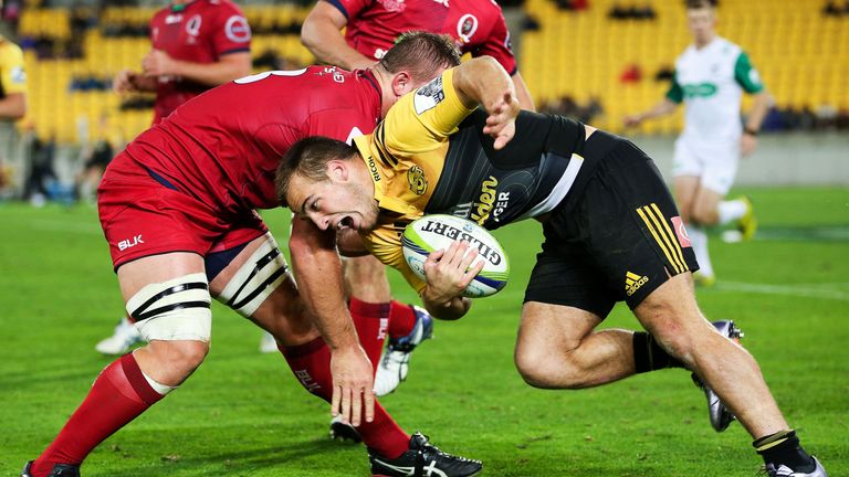 Wes Goosen scored with his first touch of the ball in Super Rugby