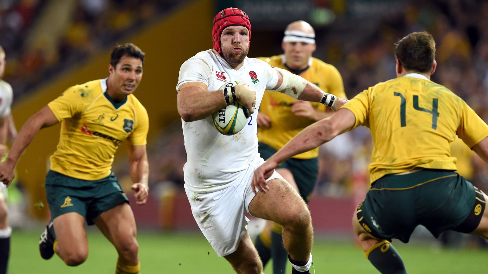 James Haskell played through the pain in England's series win in ...