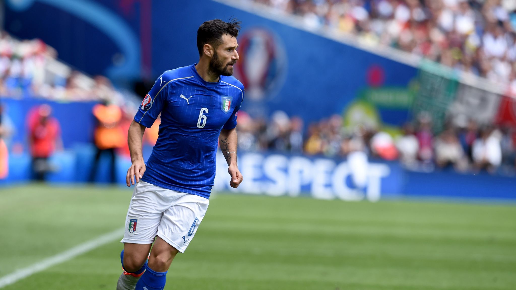 Antonio Candreva a Euro 2016 injury concern for Italy | Football News | Sky  Sports