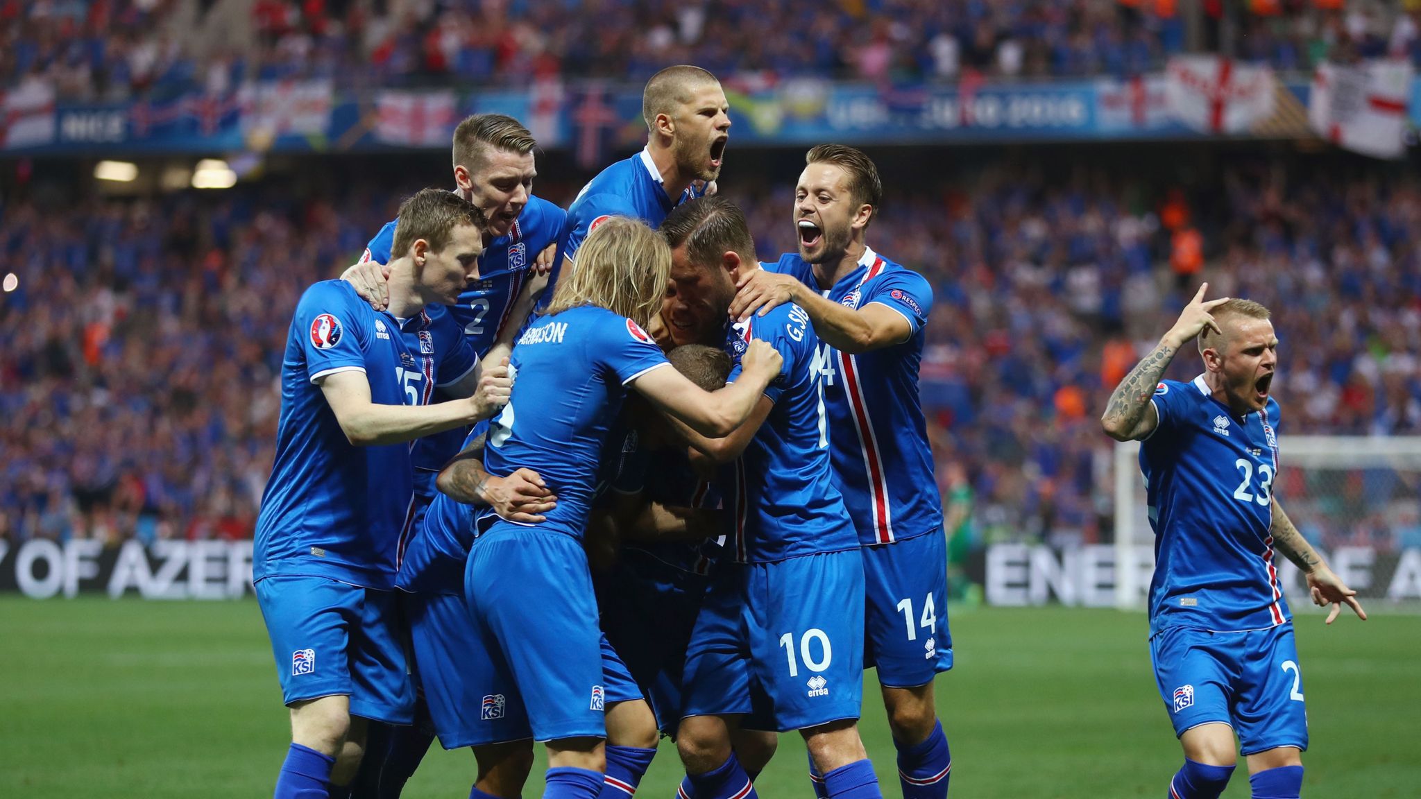 England 1 2 Iceland Roy Hodgsons Side Suffer Shock Euro 2016 Elimination Football News Sky 