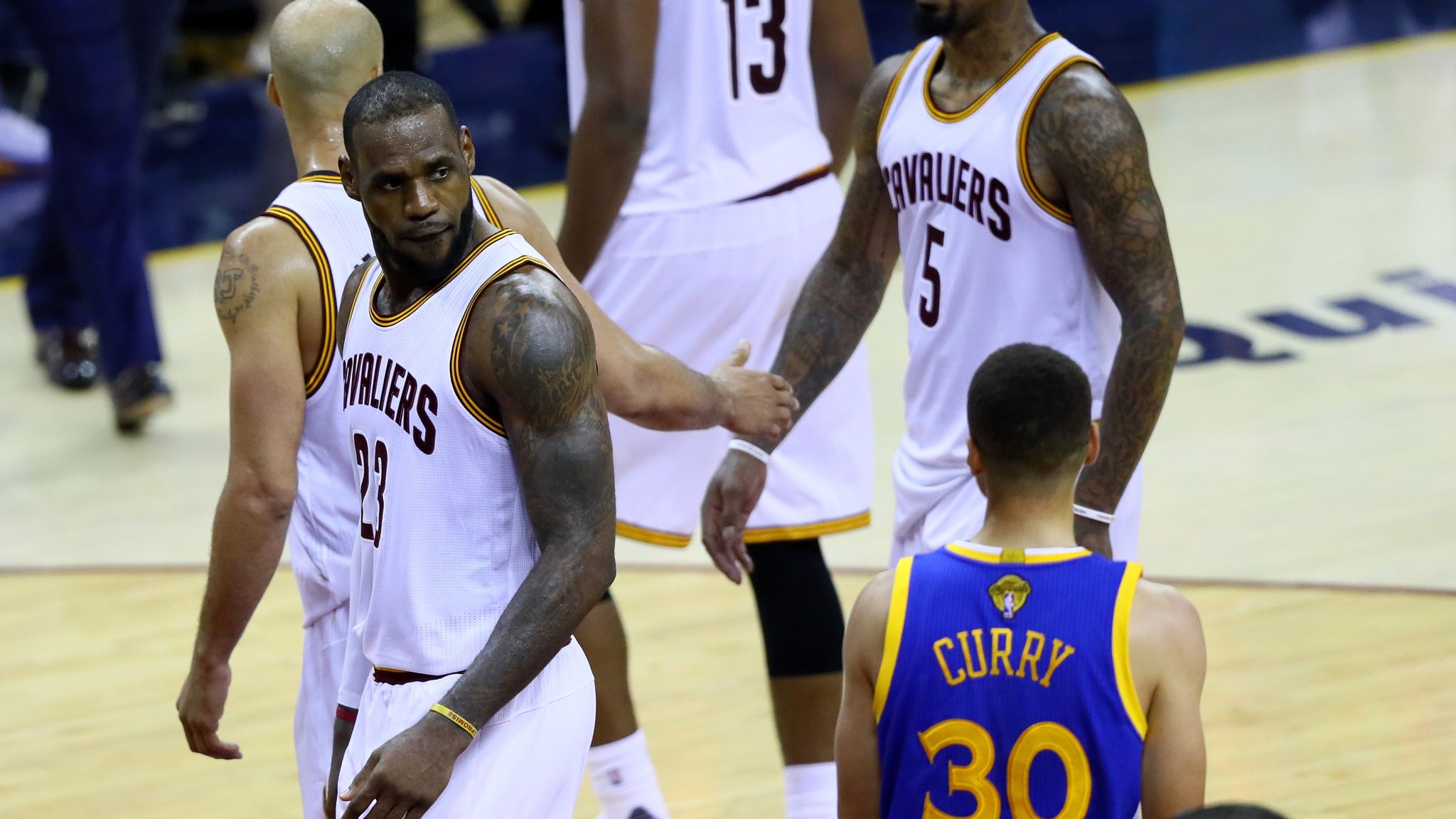 cavs vs warriors full game