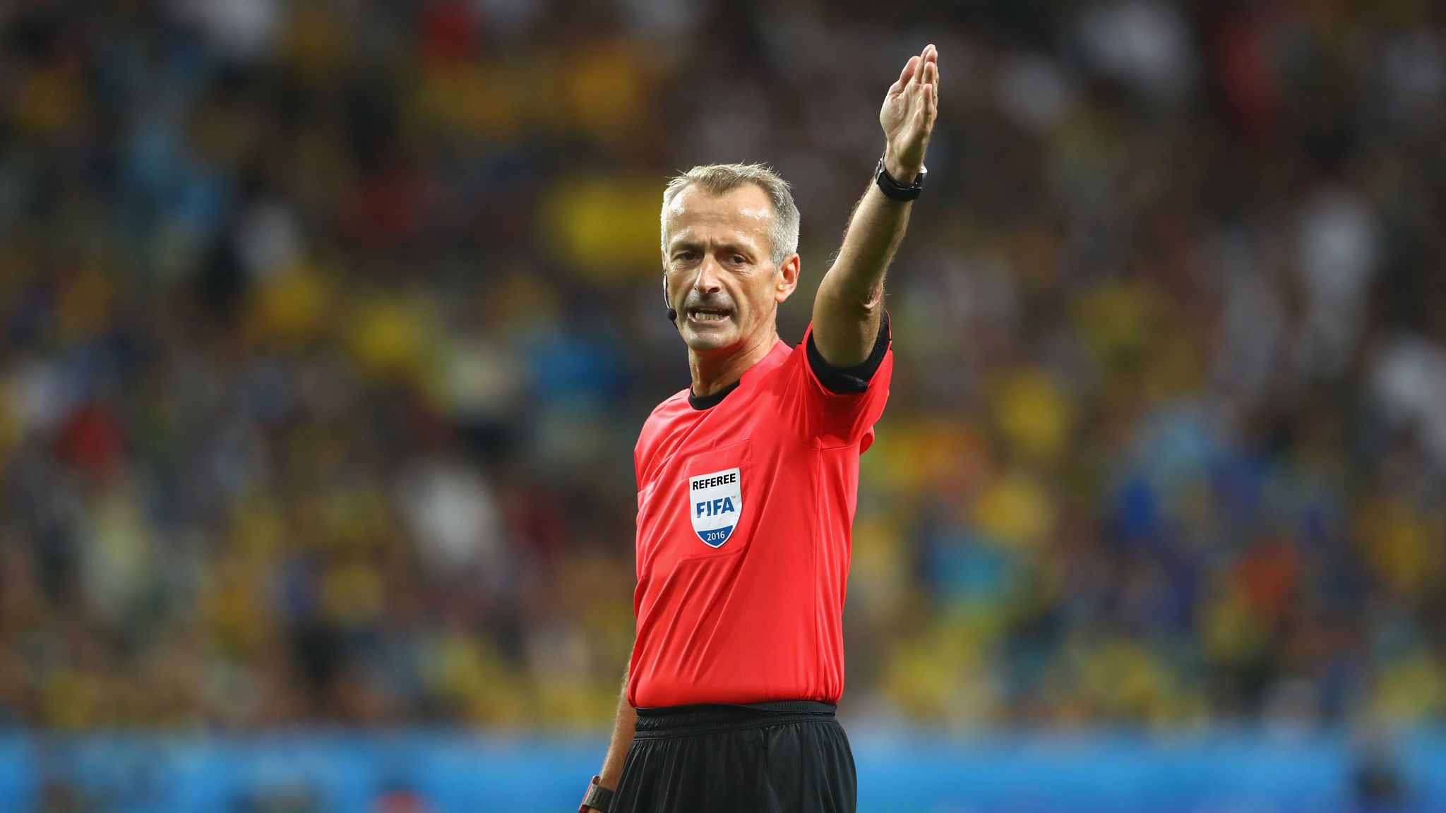 Referee Martin Atkinson