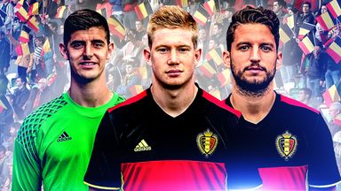Belgium are among the sides who stand in England's way in Russia