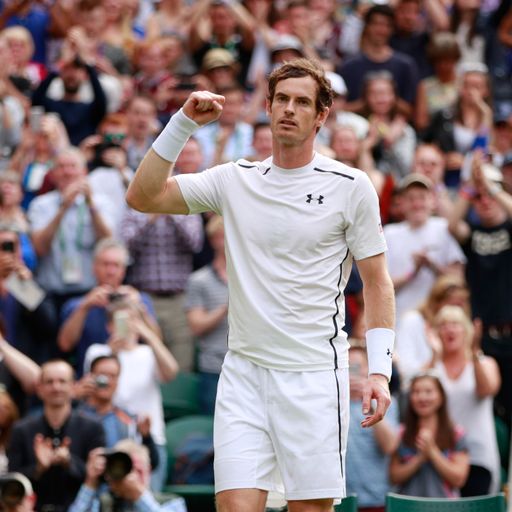 Murray powers past Lu