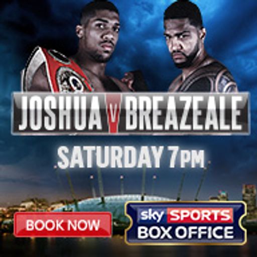 Book Joshua vs Breazeale now!