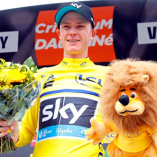 Froome takes lead with win