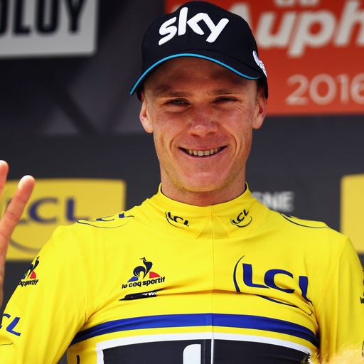 Froome seals Dauphine title