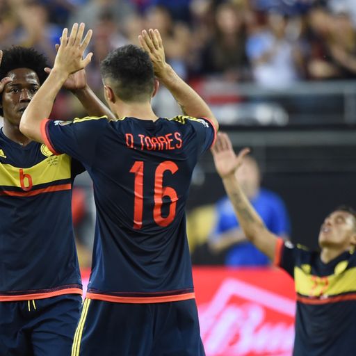 Colombia beat USA in Copa opener