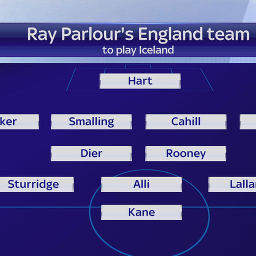 Parlour's England XI v Iceland