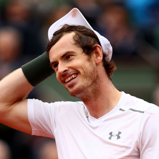 Murray at Roland Garros