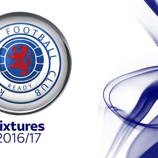 Rangers fixtures 2016/17