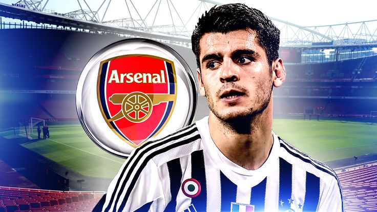 Juventus striker Alvaro Morata has been linked with a move to Arsenal