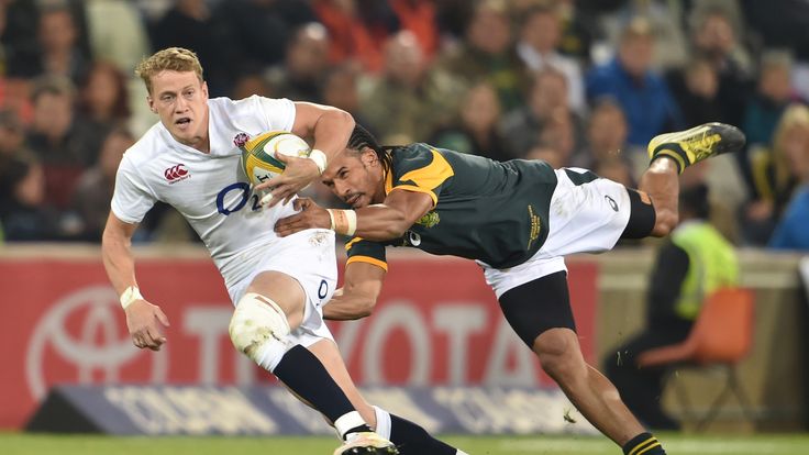 Mike Haley (Sale Sharks) of the Saxons during the match between South Africa 'A' and England Saxons at Toyota Stadium