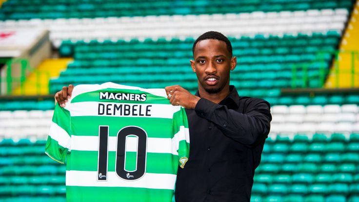 Celtic unveil their new signing Moussa Dembele