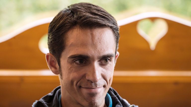 Alberto Contador finished second overall for the second year running