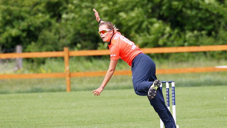 Middlesex left-arm spinner Alex Hartley has earned a call up to the England squad 