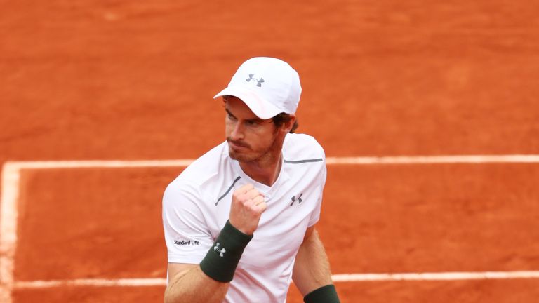 Andy Murray is into a first French Open final