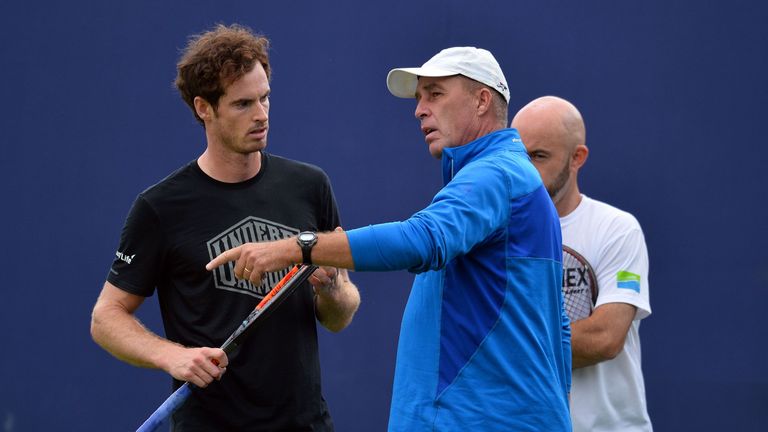 Andy Murray and Ivan Lendl 