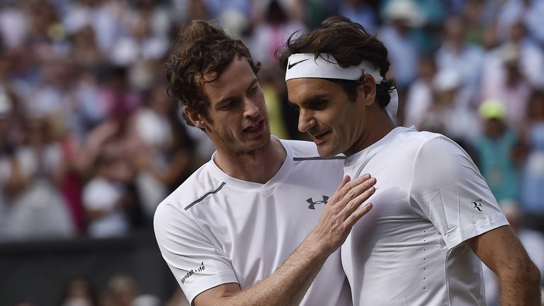 Andy Murray was beaten by Roger Federer is last year's Wimbledon semi-final