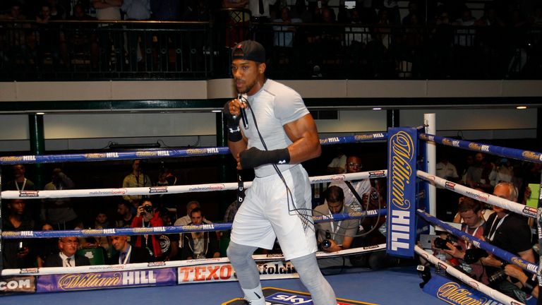 Anthony Joshua says he is not approaching the Dominic Breazeale fight any differently 