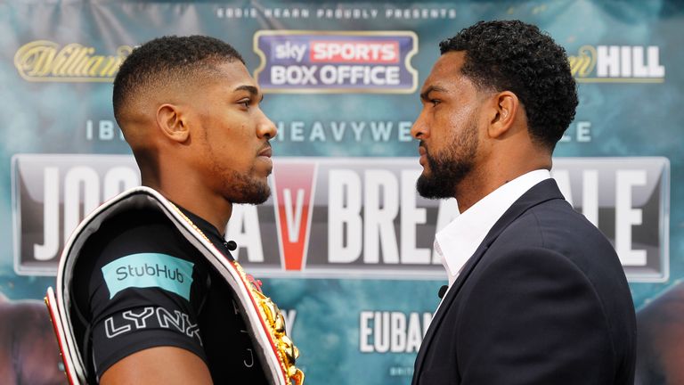 Anthony Joshua, Dominic Breazeale