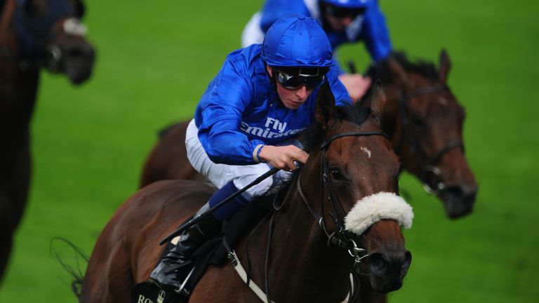 William Buick on board Ribchester races clear to win the Jersey Stakes during Day Two of Royal Ascot 2016 at Ascot Racecou