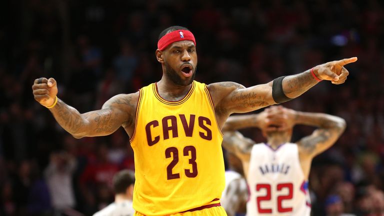 LeBron James steered the Cleveland Cavaliers to NBA glory