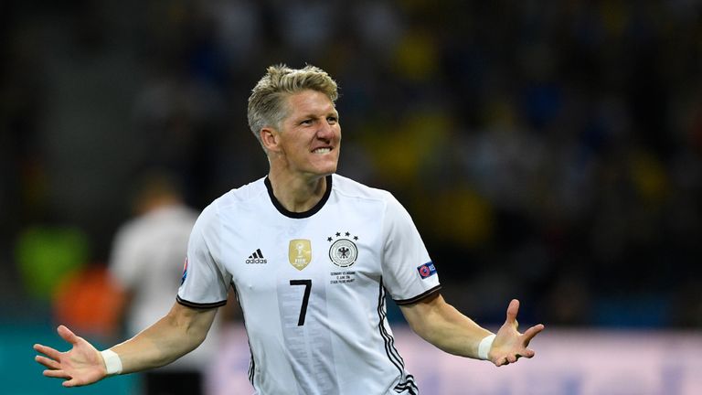 Germany 2 0 Ukraine Shkodran Mustafi And Bastian Schweinsteiger Secure Win In Euro 16 Opener Football News Sky Sports