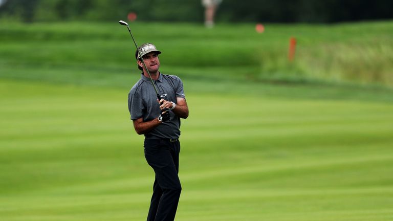 Bubba Watson judged Oakmont's quick greens to perfection and from long range