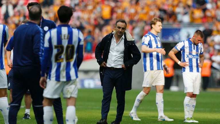 Sheffield Wednesday's Portuguese head coach Carlos Carvalhal