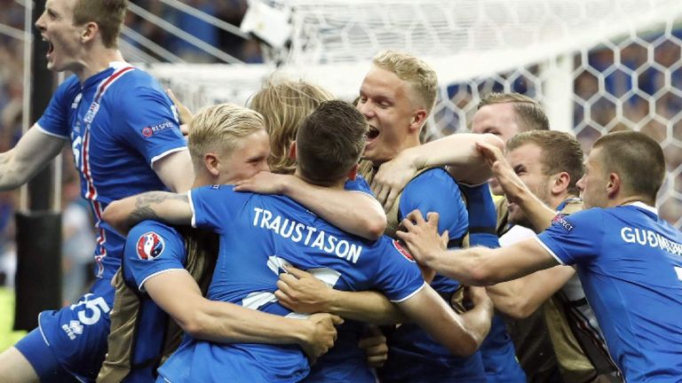 The Price Of Iceland S Squad Taking On England At Euro 16 Football News Sky Sports