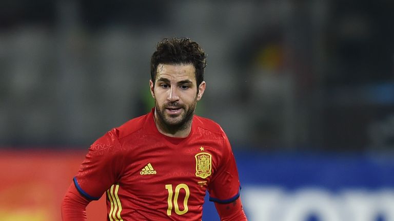 Cesc Fabregas, Romania v Spain, March 2016