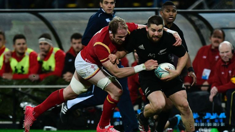 Luke Charteris fired up to beat the All Blacks in the final Test