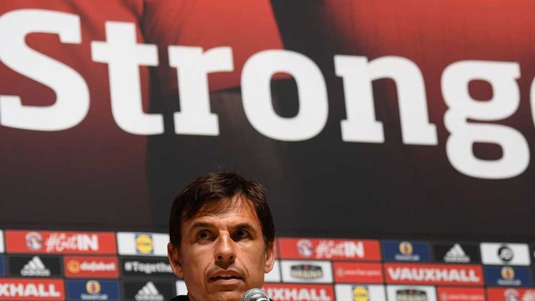 Chris Coleman press conf pre England June 13 2016